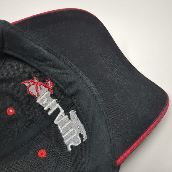 Pilatus Luzern Globus Slideback Baseball Cap Black One Size Adjustable 6 Panel - Picture 8 of 10